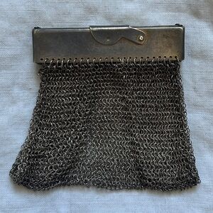 Antique Portuguese Silver Articulated Coin Purse